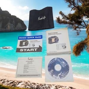 SeaLife SL16024 Underwater Camera Manual Set With CD